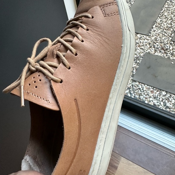 Lacoste L12.12 unlined leather tan sneaker -38 - Picture 5 of 13